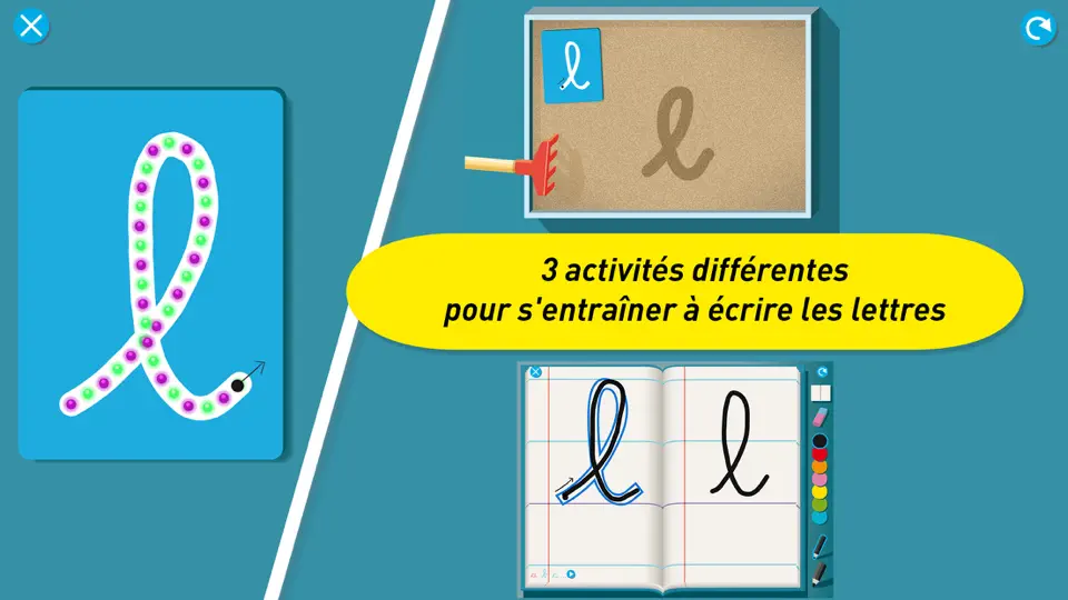 Capture d'écran de Le Son Des Lettres Montessori - Français, Anglais, Espagnol, Allemand Et Italien sur iPhone 3
