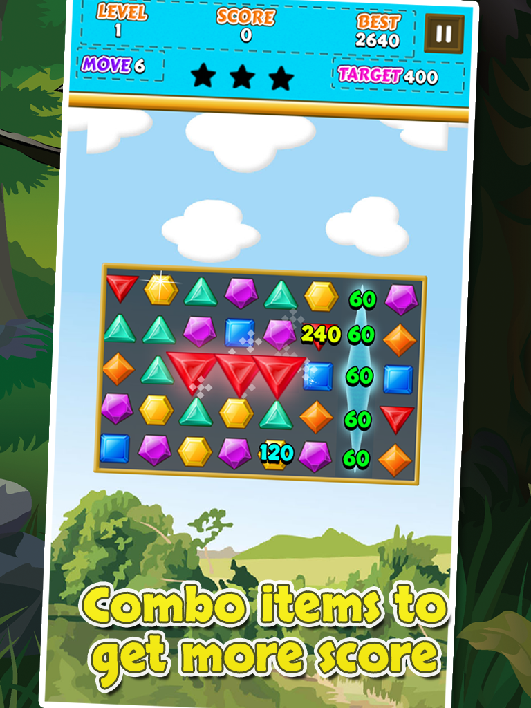 Jewel Star Match 3 game screenshot 8