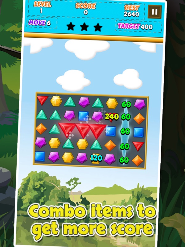 Jewel Star Match 3 game screenshot 8