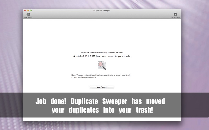 Duplicate Sweeper