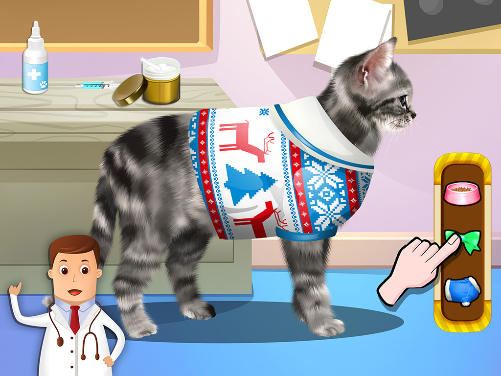 Pet Vet Doctor: Cats & Dogs Rescue - Free Kids Game