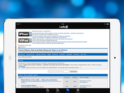 i-nfo.fr HD (i-actu, tests, accessoires, apps gratuites, bons plans et news) screenshot 3