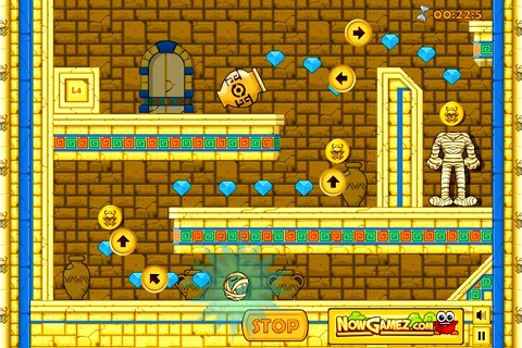 Mummy's Path - Puzzle Skills screenshot 2