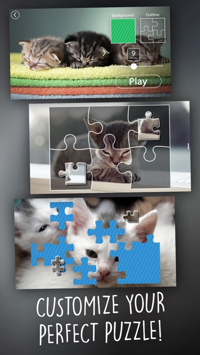 Screenshot #3 pour Kittens Jigsaw Wonder puzzles pour enfants