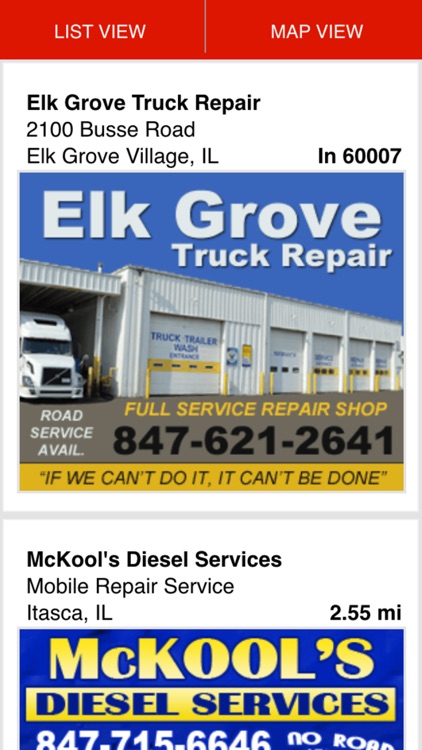 Find Truck Service & Stops