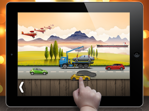 Puzzle for toddlers and kids - on the road screenshot 3