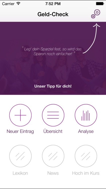 Hoch im Kurs Geld-Check