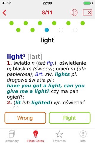 Polish - English Berlitz Basic Dictionary screenshot 3