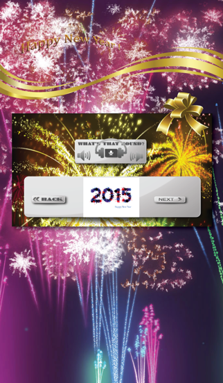 Happy New Year Sounds iPhone screenshot