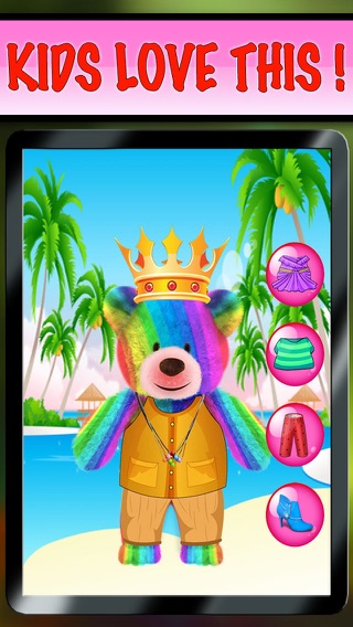 Teddy Bear Maker - Free Dress Up and Build A Bear Workshop Gameのおすすめ画像1