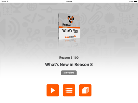 Screenshot #4 pour AV for Reason 100 - What's New in Reason 8