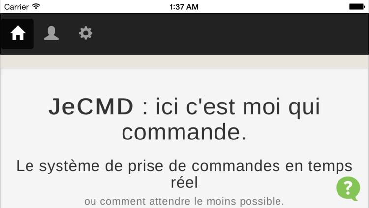 JeCMD : ici c'est moi qui commande.