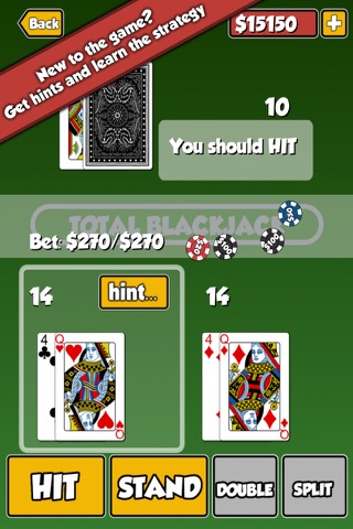 Total Blackjack screenshot 3