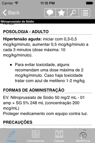 Drogas A a Z: Emergência e Terapia Intensiva screenshot 3