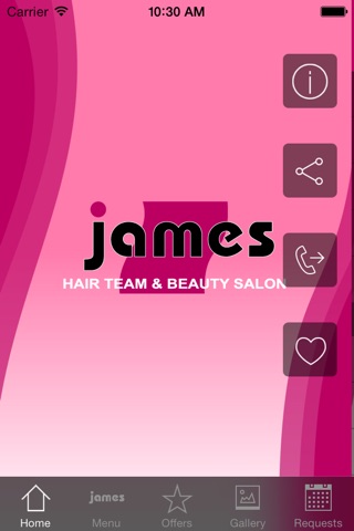 James Hair Team and Beauty Salon screenshot 2