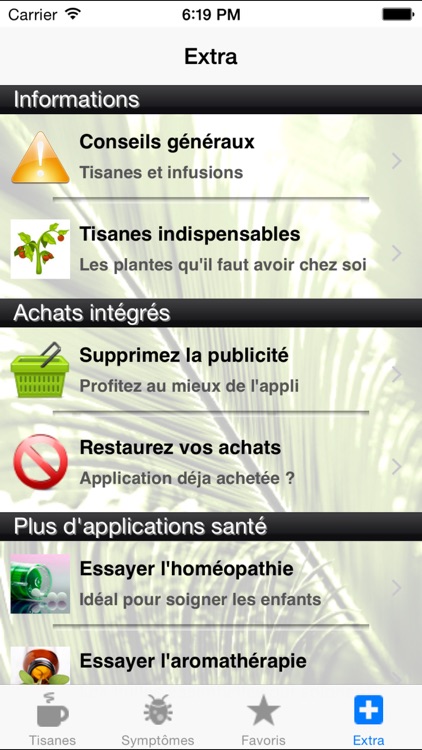 Guide des tisanes et des infusions pour rester en bonne santé grâce aux plantes screenshot-3