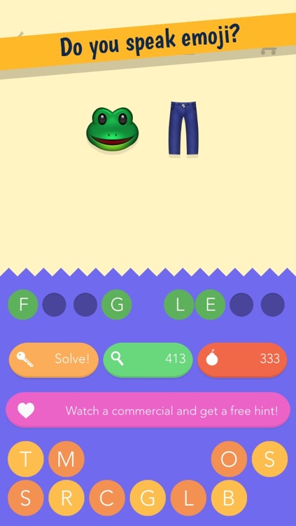 Emoji Combos – a word game with emoji pictures