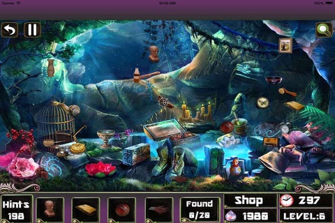 Hidden objects magical room screenshot 3