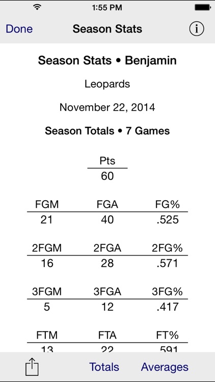 Stat Tap Basketball screenshot-4
