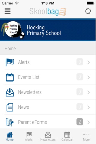 Hocking Primary School - Skoolbag screenshot 3