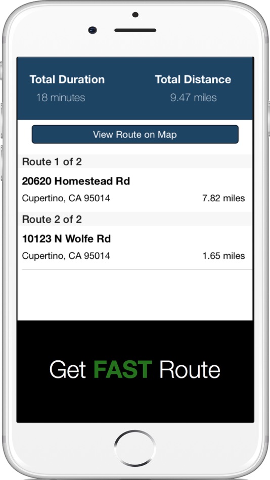 #2. FastRoute - Save Time with the Best Route (iOS) 由: Sandeep Jangity