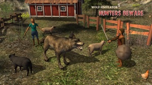 Wolf Simulator 2 : Hunters Beware screenshot #4 for iPhone