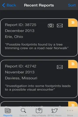 Game screenshot BFRO - Official Bigfoot Field Researchers Organization app hack