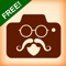 Mustache Scape – The Mustache Face Makeover App ( Mustache me + you, Funny Mustache bash maker, Put mustache, beard or glasses on man, woman, girl, boy or pet's face )