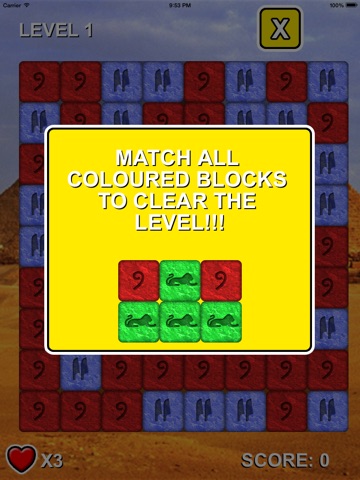 The Stones Of Pyramids - Matching game screenshot 4