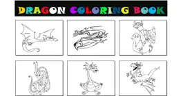 Game screenshot All New Dragon Painting Book for Kids mod apk