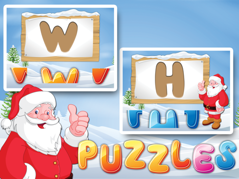 Screenshot #5 pour Lettres avec le Père Noël gratuit - les enfants apprennent l'alphabet et les lettres