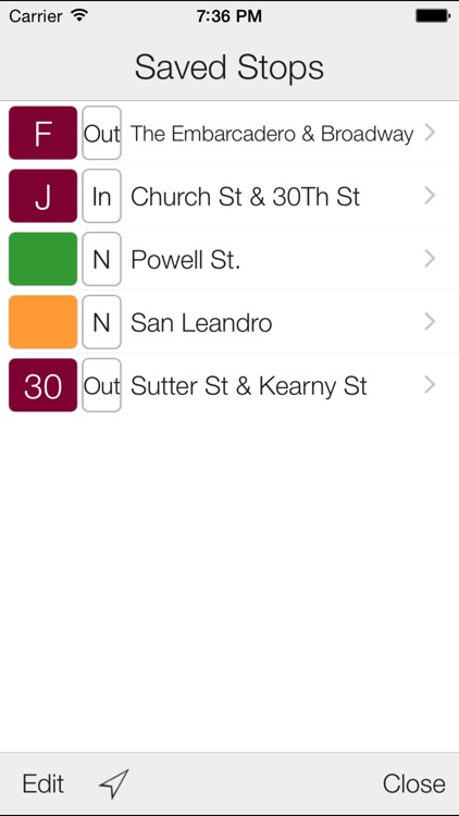 Transit Stop: MUNI & BART Tracker screenshot-3