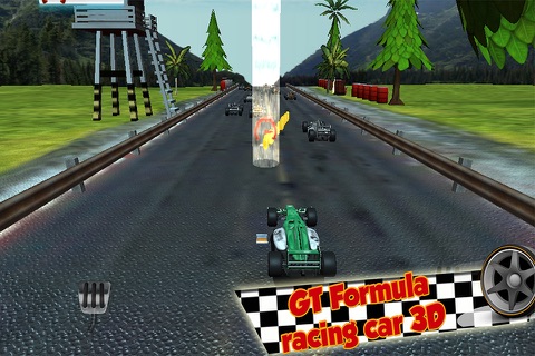 `GT Formula racing car 3D screenshot 3