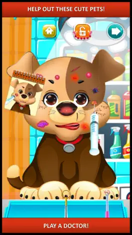 Game screenshot Baby Pet Doctor & Little Animal Care - virtual pets vet spa & salon kids games for boys & girls mod apk