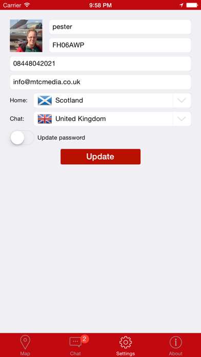 Motor Mouth - Connect to the Road iPhone screenshot 5 - Social Networking app