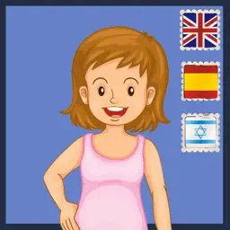 My Body english spanish hebrew app icon