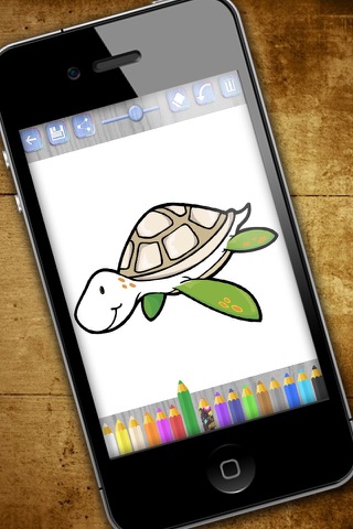 Pintar animales del zoo screenshot 2