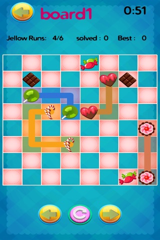 ‘ A Candy Connect Sweet Treat Path – Free Logic Game screenshot 3