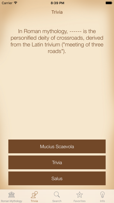Mythology - Roman Screenshot