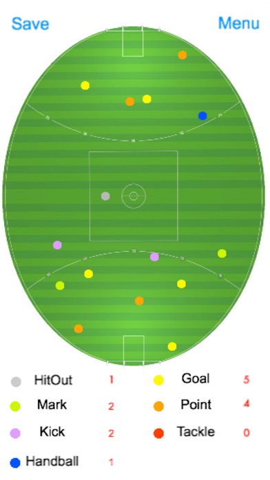 ScoreKeeper - Aussie Rules Screenshot
