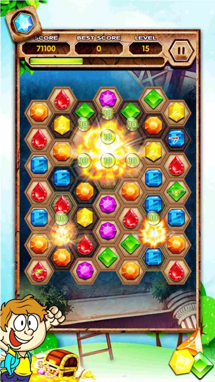 Gem Jewel Quest Adventure II - The Best Diamond Crush Puzzle Addicting Games