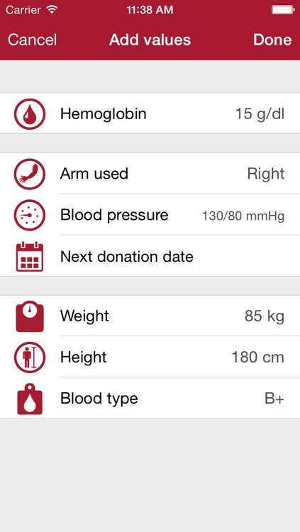 My Blood Donor App