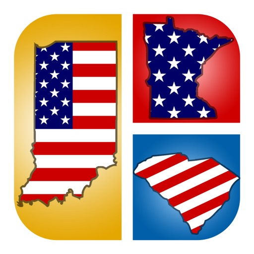 Guess the US States HD ~ Guess the Pics and Photos in this Popular Word Puzzle Quiz iOS App