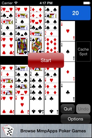 Beleaguered Castle Solitaire screenshot 3