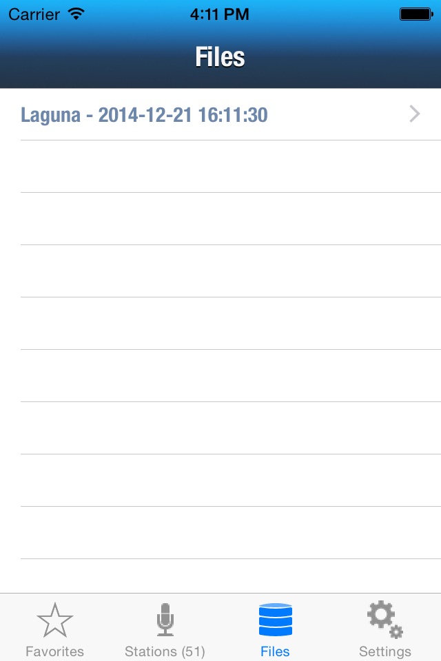 iPhone screenshot