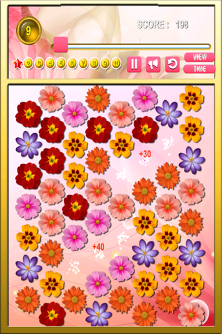 Flower Garden Bubble Dots: Match Threes Across The Board screenshot 4