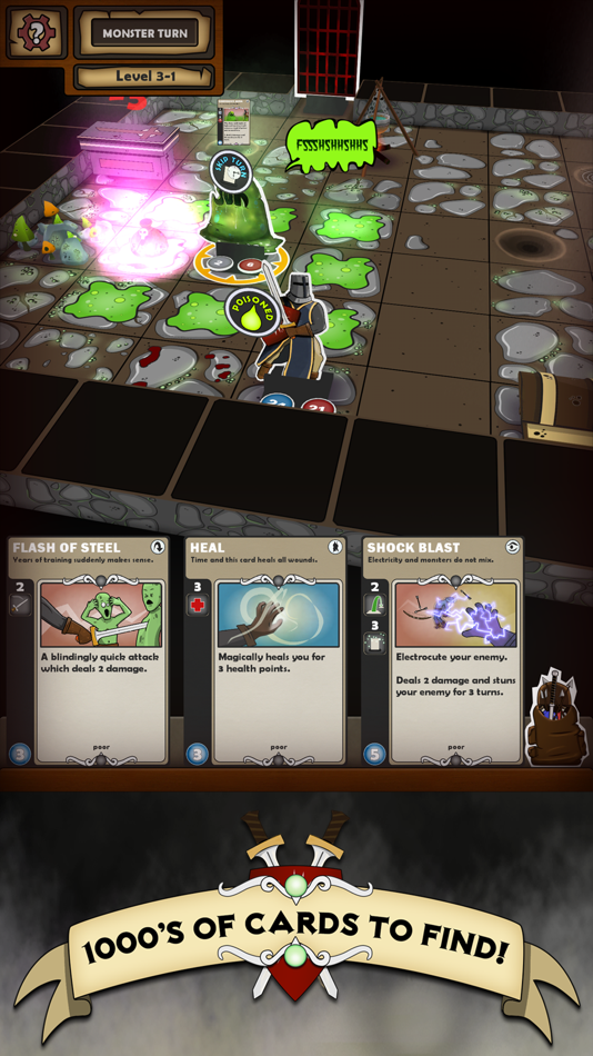 #1. Card Dungeon (iOS) 由: Playtap Games, LLC