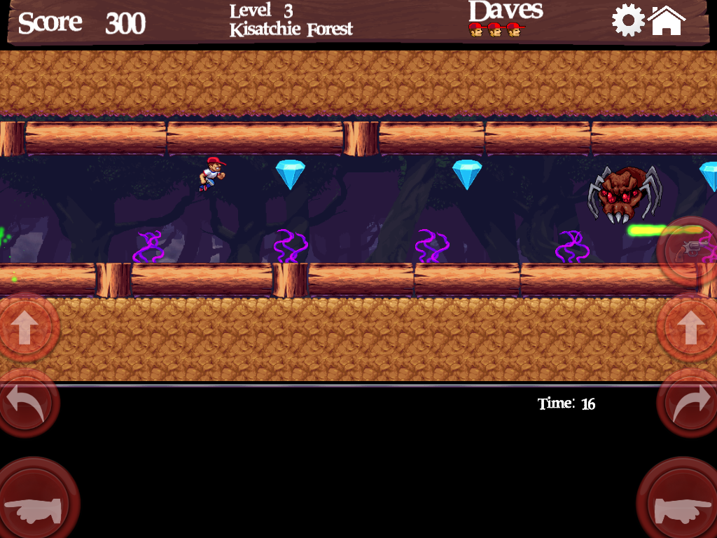 Dangerous Dave in the Deserted Pirate's Hideout screenshot 8