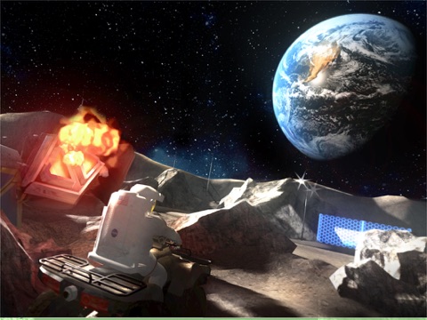 Screenshot #4 pour Lunar Parking - Astro Space Driver