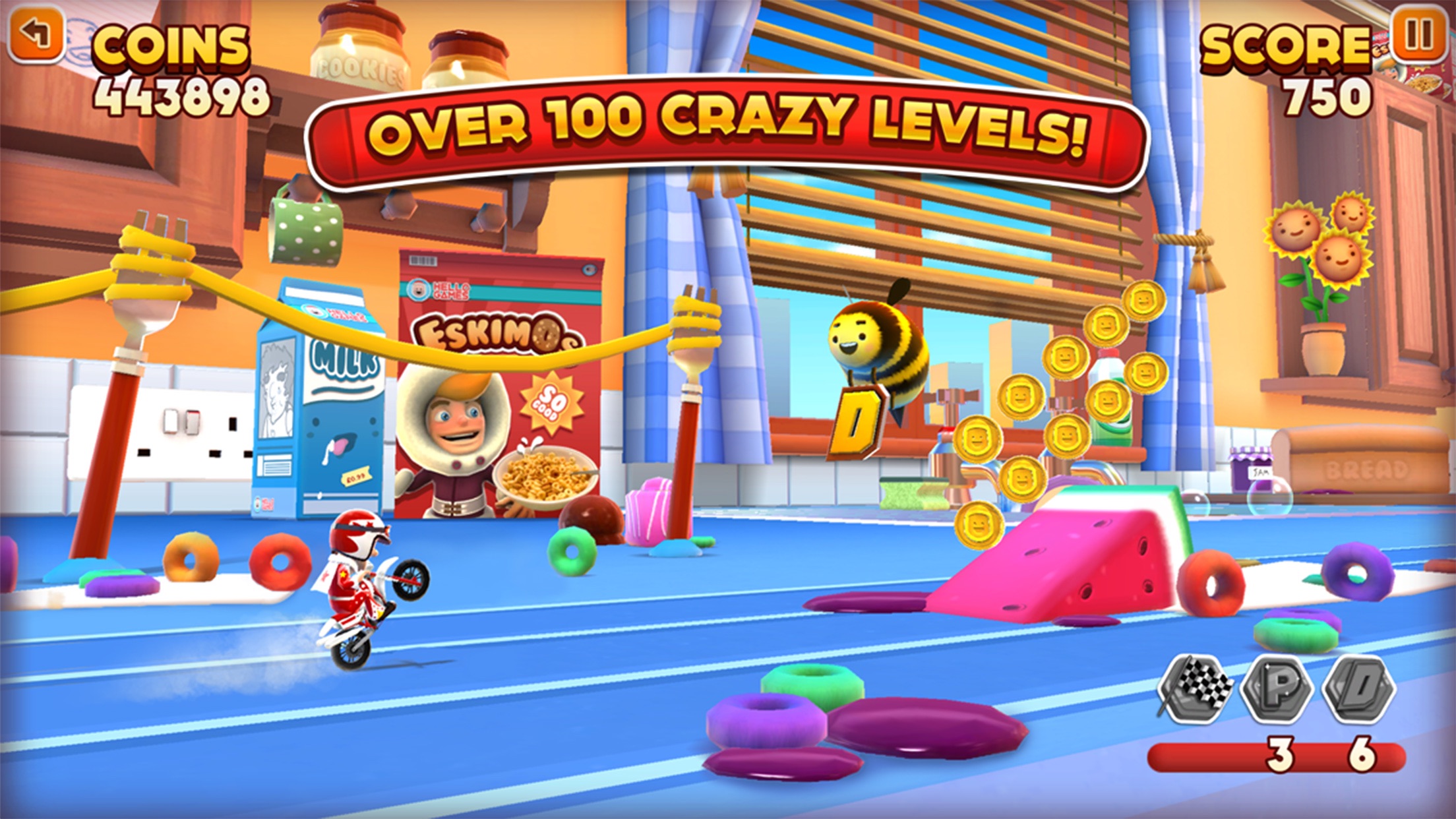 Screenshot do app Joe Danger Infinity